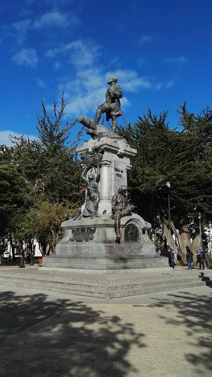 Plaza Muñoz Gamero in central Punta Arenas